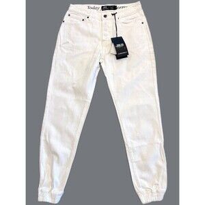 Publish Jogger Pants White Women Size 25 Jeans Denim NWT